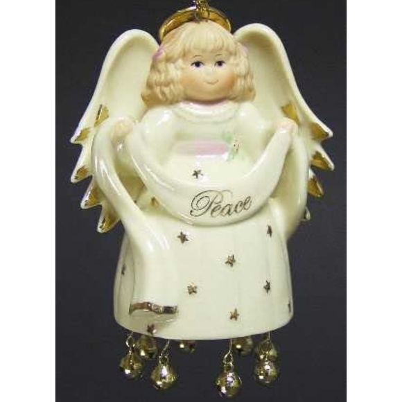 ❗️MOVING SALE❗️ LENOX “Ringing in Peace” Angel Ornament - Picture 10 of 10